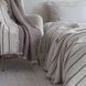 Муслінове покривало 170х230 LA MODNO MAGIC MINK (100% бавовна) темно-бежеве 200409 фото 7