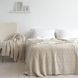 Покривало 170x240 LA MODNO Genova Vanilla Cream (50% бавовна, 50% акрил) кремове 200237 фото 5