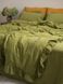 Комплект постільної білизни 160x220 LIMASSO OLIVE EXCLUSIVE оливковий 800464 фото 7