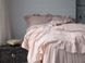 Комплект постільної білизни СІМЕЙНИЙ LIMASSO CAMELLO ROSES EXCLUSIVE персиковий 800236 фото 2