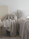 Покривало 220x240 LA MODNO Corn Natural Linen (50% бавовна, 50% акрил) бежеве 200231 фото 8