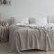 Покривало 220x240 LA MODNO Corn Natural Linen (50% бавовна, 50% акрил) бежеве 200231 фото 3