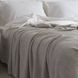 Покривало 220x240 LA MODNO Corn Natural Linen (50% бавовна, 50% акрил) бежеве 200231 фото 6
