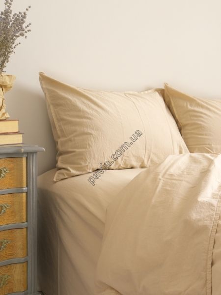 Комплект постільної білизни 200x220 LIMASSO SANDY STANDART кремовий 800525 фото