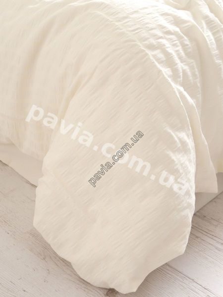 Комплект постільної білизни 200x220 MAISON D'OR NEW CAMILE ECRU молочний 900316 фото