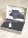 Комплект постільної білизни 200x220 MAISON D'OR NEW CAMILE GREY антрацитовий 900312 фото 5