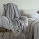 Муслінове покривало 170х230 LA MODNO MAGIC SMOKEY TAUPE (100% бавовна) бежеве 200379 фото 4
