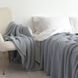 Покривало 170x240 LA MODNO Corn Sky Gray (50% бавовна, 50% акрил) сіро-небесне 200242 фото 4