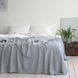 Покривало 170x240 LA MODNO Corn Sky Gray (50% бавовна, 50% акрил) сіро-небесне 200242 фото 8