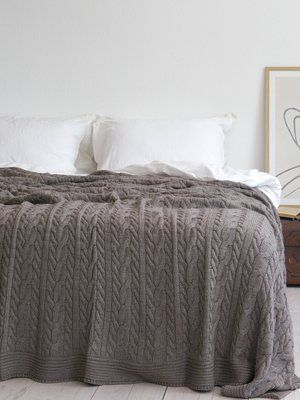 Покривало 170x240 LA MODNO Genova Mink (50% бавовна, 50% акрил) коричневе 200246 фото