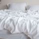 Комплект постільної білизни 160x220 LA MODNO STONEWASHED WHITE білий 200307 фото 6