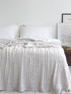 Покривало 220x240 LA MODNO Genova Natural Linen (50% бавовна, 50% акрил) бежеве 200227 фото