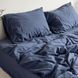 Комплект постільної білизни 160x220 LA MODNO STONEWASHED DARK BLUEBERRY синій 200311 фото 3