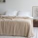 Покривало 150x200 LA MODNO WoolCotton Balance Champagne Beige (50% вовна, 50% бавовна) бежеве 200429 фото 2