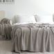 Покривало 220x240 LA MODNO Corn Beige (50% бавовна, 50% акрил) бежеве 200253 фото 2