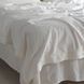 Постільна білизна жакардова 200x220 LA MODNO JACQUARD STONEWASHED Milk кремова 200431 фото 4