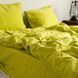 Комплект постільної білизни 200x220 LA MODNO STONEWASHED LIME жовтий 200314 фото 3