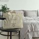 Постільна білизна жакардова 200x220 LA MODNO JACQUARD STONEWASHED Smokey Taupe сіра 200432 фото 8