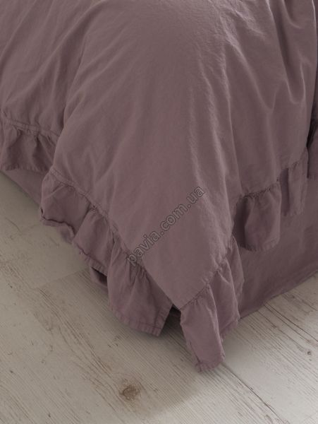 Комплект постільної білизни СІМЕЙНИЙ LIMASSO NATURAL VIOLET EXCLUSIVE бузковий 800508 фото