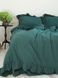 Комплект постільної білизни СІМЕЙНИЙ LIMASSO DARK GREEN EXCLUSIVE зелений 800351 фото 1