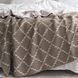 Покривало 150x200 LA MODNO DIAMOND Dark Beige-Beige (100% бавовна) 200177 фото 5