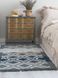 Килимок 60x90 PAVIA MATHIS Indigo/Gri 402264 фото 4