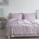 Постільна білизна жакардова 200x220 LA MODNO JACQUARD STONEWASHED Lilac Marble лілова 200434 фото 1