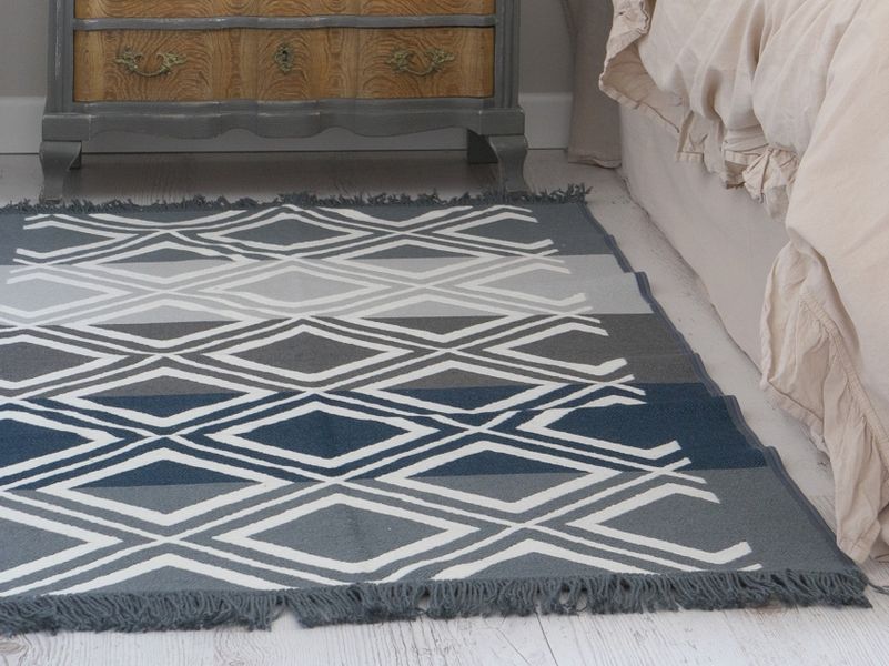 Килимок 60x90 PAVIA MATHIS Indigo/Gri 402264 фото