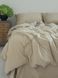 Комплект постільної білизни СІМЕЙНИЙ LIMASSO OXFORD TAN STANDART бежевий 800422 фото 1