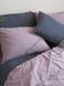 Комплект постільної білизни 200x220 LIMASSO NATURAL VIOLET STANDART бузковий 800412 фото 5