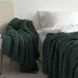 Покривало 220x240 LA MODNO Genova Duck Green (50% бавовна, 50% акрил) зелене 200415 фото 5