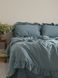 Комплект постільної білизни 200x220 LIMASSO AKDENIZ MAVISI EXCLUSIVE блакитний 800365 фото 2