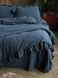 Комплект постільної білизни 200x220 LIMASSO DRESS BLUE EXCLUSIVE синій 800188 фото 1