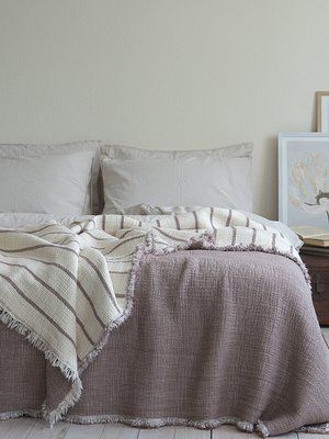 Муслінове покривало 230х250 LA MODNO MAGIC MINK (100% бавовна) темно-бежеве 200412 фото