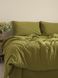 Комплект постільної білизни 160x220 LIMASSO OLIVE STANDART оливковий 800371 фото 1