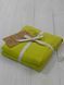 Наволочки 50x70(2шт) LA MODNO STONEWASHED LIME жовті 200329 фото 1