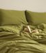 Комплект постільної білизни 160x220 LIMASSO OLIVE STANDART оливковий 800371 фото 3