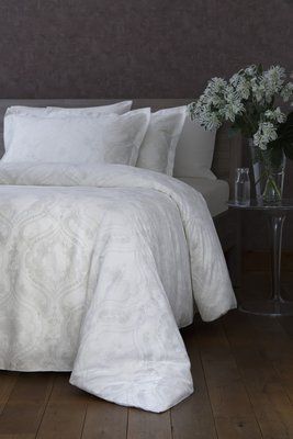 Комплект постільної білизни 200x220 PAVIA NORA CREAM(KREM) кремовий 400892 фото
