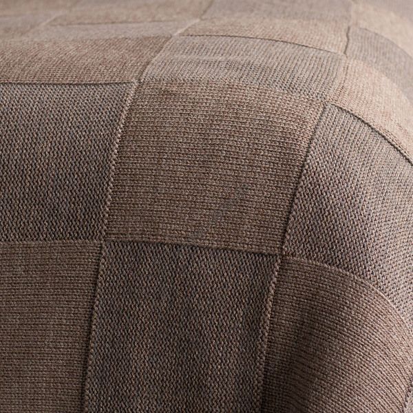 Покривало 220x240 BETIRES ASPEN DARK BROWN (50% бавовна, 50% акрил) коричневе 700351 фото