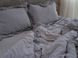 Комплект постільної білизни 160x220 LIMASSO OPAL GREY EXCLUSIVE сірий 800222 фото 4