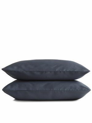 Наволочка сатинова 50x70(2 шт.) PAVIA SATEN2024 INDIGO синя 402453 фото