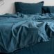 Комплект постільної білизни 200x220 LA MODNO STONEWASHED BLUE синій 200294 фото 7