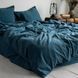 Комплект постільної білизни 200x220 LA MODNO STONEWASHED BLUE синій 200294 фото 2