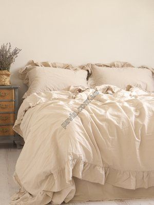 Комплект постільної білизни 200x220 LIMASSO SANDY EXCLUSIVE кремовий 800524 фото